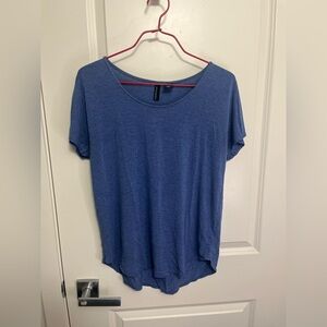 Cynthia Rowley Blue Short Sleeve Tee in size M